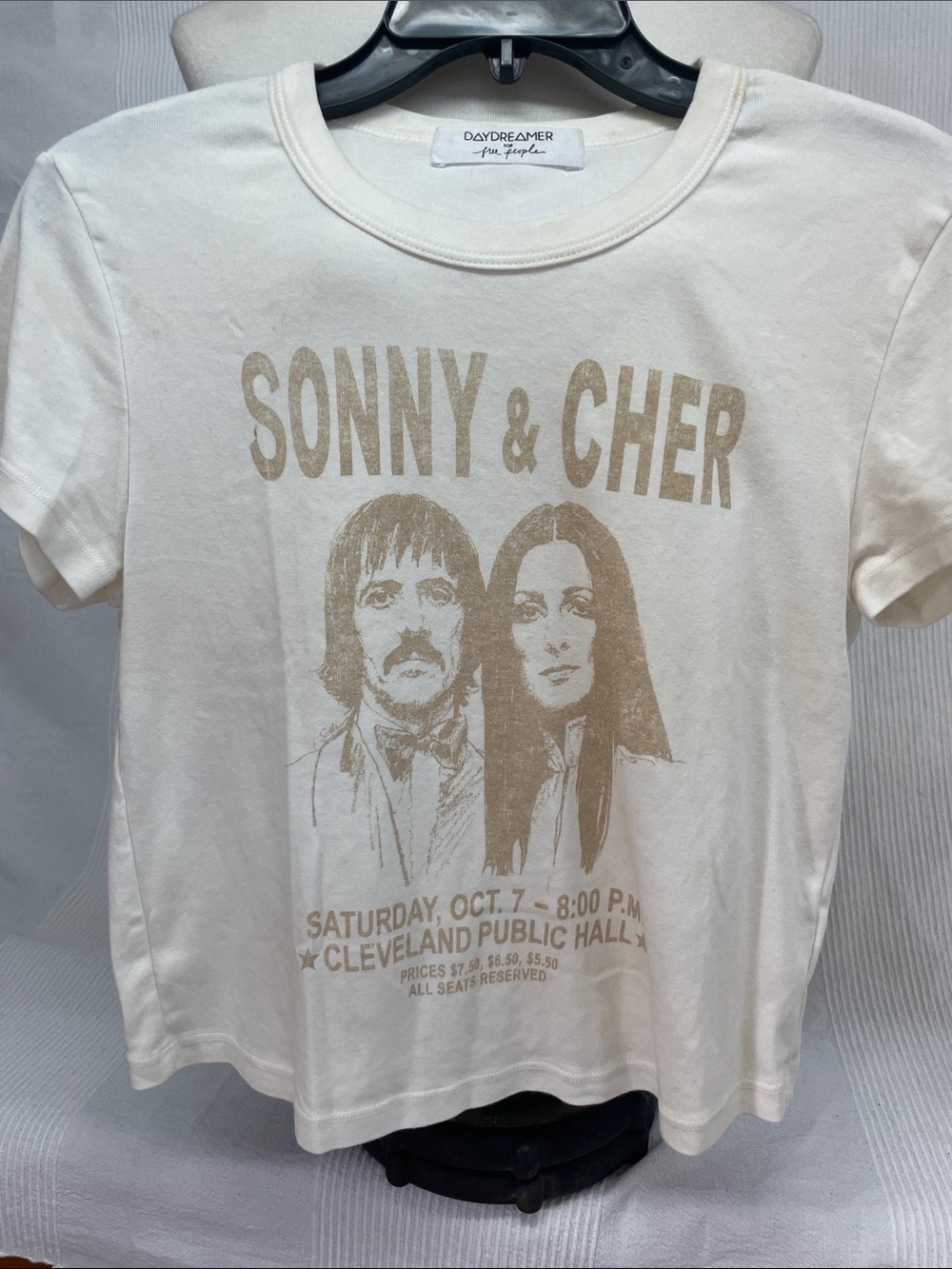 Free People Graphic Tee Sonny & Cher